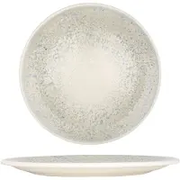 By Bone Dinerbord natura ocean porselein 30 cm set van 6