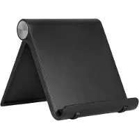 Famanu PREMIUM telefoonhouder, inklapbare verstelbare telefoonstandaard voor tafel, bureau, comfortabele telefoonhouder, tabletstandaard, compatibel met smartphone en tablet