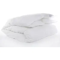 Bjorn Borgland Medium 260x220 - Dekbed - 95% Dons - Lente Herfs 260x220 - Tweepersoons Dekbed - Comfort en Ademend - Natuurlijke Ganzendons - Anti Allergie Dekbed - Lente/Herfst - Wasbaar - OEKO-TEX