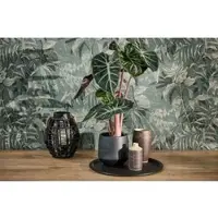 A.S. Création BLADEREN BEHANG | Floraal - Goud Groen - Metropolitan Stories Hot Spots