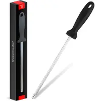 HGMD Aanzetstaal - 23 cm - Messenslijpers - Staal - Slijpstaaf