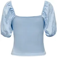 ONLY Jdypia Top Dames Blauw Xxxl