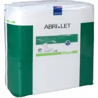 Abena LET (Abri-Let) Maxi, 112x inleggers, Karton, Rechthoekig, zonder PE laag - 15 x 60 cm - 1100 ml