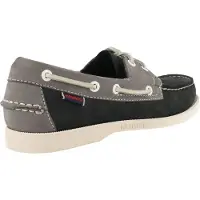 Sebago Men Portland Spinnaker Nubuck Blue Navy Grey-Schoenmaat 46