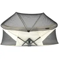 Deryan Infant Deluxe BabyBox Campingbedje - Matras en klamboe - Cream