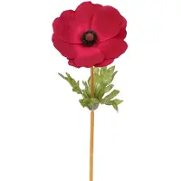 Buitengewoon Boet Anemone rood 40 cm kunstbloem Buitengewoon de Boet