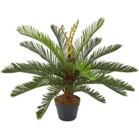 Homescapes Kunstplant Groene 'Cycadales' Cycadales Plant in Pot, 75 cm