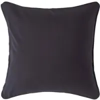 Homescapes Zwart Katoenen Kussenhoes 60 x 60 cm