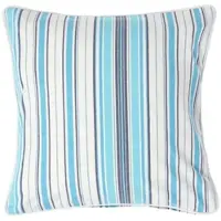 Homescapes Blauw Gestreepte New England Kussenhoes 45 x 45 cm