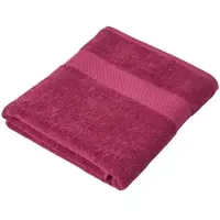 Homescapes Turks Katoenen Badlaken Donkerrood