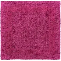 Homescapes douchemat framboos 50x50 cm gemaakt van 100% katoen