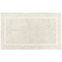 Homescapes XXL badmat crème 70x120 cm gemaakt van 100% katoen