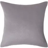 Homescapes Grijze Zig Zag Kussenhoes 45 x 45 cm