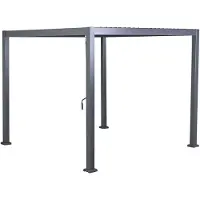Garden Impressions Ryan pergola met lamellendak 300 x 300 cm -