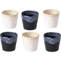 Costa Nova Grespresso espresso kopjes set van 6 in de kleur Chique - 6 cm - 0,9 L
