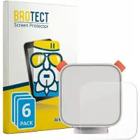 BROTECT Screenprotector 6 Stuks voor Yoto Player (3. Gen.) Beschermglas transparant