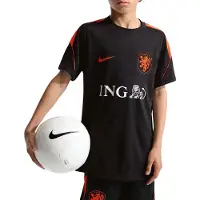Nike Nederland Strike Trainingsshirt 2026-2028 Kids Zwart Oranje | 152