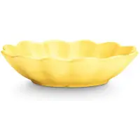 Mateus Oyster schaal 16x18 cm Geel