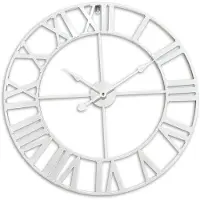 Northix Wandklok, Romeinse cijfers, diameter 60 cm