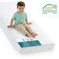 Neu.haus Kindermatras, 70 x 140 cm, koudschuimmatras, wit