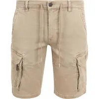 PME Legend Broek 'Expedizor regular fit cargo shorts' donkerbeige