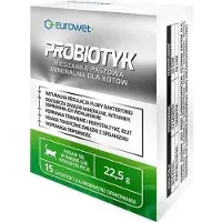 Eurowet Probiotic Dietary 15x1.5g Kattenvoedingssupplement