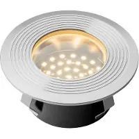 Lightpro Vlonderspot 12V | Onyx 90 RS | 2700K | 18 lumen | IP67 | Zilvergrijs | 2W
