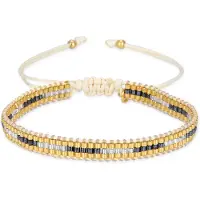Luxenter Multicolour Crystal Armband afgewerkt in 18K geel goud - Emeri