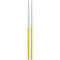 Sabre Bistrot Solid Eetstokjes Pak Van 2 Geel - Eetstokjes Roestvrijstaal Yellow - 2346-098-0008