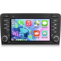 Hexinex Autoradio - geschikt voor Audi A3 S3 RS3 2003 t/m 2013 - Carplay Android auto 2GB + 64GB | 4-core