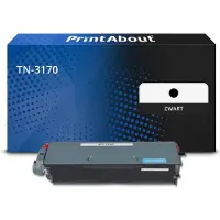 PrintAbout Huismerk vervangt Brother TN-3170 Toner Zwart