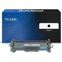 PrintAbout Toner TN-2420 Zwart Hoge capaciteit geschikt voor Brother
