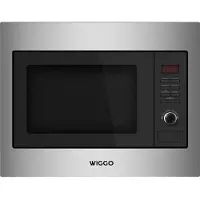 Wiggo WBM-G6025(X) Inbouw Combimagnetron – 25 Liter – 900 Watt – Grillfunctie – 60 cm