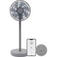 Evolar Smart Ventilator Staand - 30W - Statiefventilator - Ambient Light - WiFi - App & Afstandsbediening - EVO-SF30GW