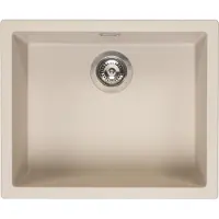 Reginox Amsterdam 50 spoelbak 56x46cm Caffe Silvery R30868