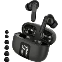 Audyn Oortjes Draadloos - Draadloze Oordopjes - Noise Cancelling ANC+ENC - Bluetooth - In-ear - Zwart - FlowTune Pro
