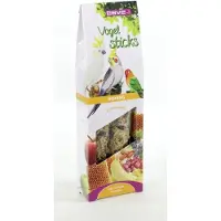 Esve Vogelsticks voor agaporniden en grote parkieten | keuze fruit of honing | 2 stuks | ca. 150 g Honing