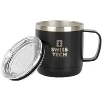 Swiss Tech Swiss-Tech ST072003 – Thermomok 413 ml – RVS 304 – Dubbelwandige vacuümisolatie – BPA-vrij – Direct drinkdeksel