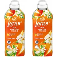 Lenor Orange & Verbena - Wasverzachter - Multipack - 1512ml (2x756ml) - 72 Wasbeurten (2x36)
