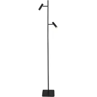 Steinhauer Vloerlamp 2-lichts Lumo zwart