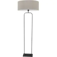 Steinhauer Stang LED Vloerlamp | 1x E27 | Dimbaar | Grijs/Zwart