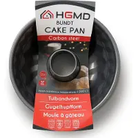 HGMD Tulband - Ø 22 cm - Staal - Bakvorm - Springvorm - Anti-Aanbak