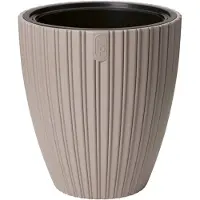 Vita bloempot Mika 40 taupe