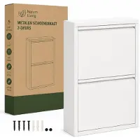 WDMT Schoenenkast 2 deurs wit