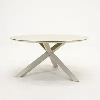 Vita Tuintafel Rotonda 150 cm crème