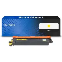 PrintAbout Toner TN-249Y Geel geschikt voor Brother