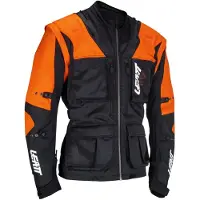 Leatt 5.5 Enduro 2023 motorcrossjas, zwart/oranje, maat S