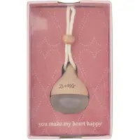 Zusss Geurhanger In Doosje You Make My Heart Happy Papier / Glas Pink