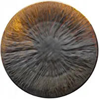 VERLO FIRE bord Porseleinen sjaal 28,5 cm - Uniek Reactive Glazuur