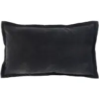 Unique living kussen basics 30x50cm black
